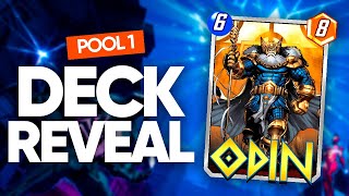 DECK MARVEL SNAP DÉBUTANT - LE DECK REVEAL - POOL 1