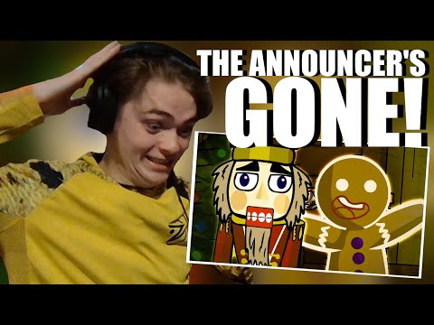 RIP ANNOUNCER... - The Nutcracker vs. The Gingerbread Man - Rap Battle! REACTION