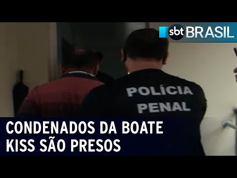 Condenados por incêndio na boate Kiss se entregam à Justiça | SBT Brasil (15/12/21)