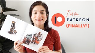 NEW Patreon Watercolor + Watercolor Pencils Tutorials