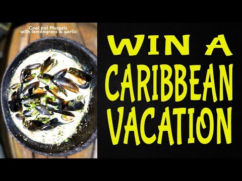 Thai coal pot Mussels with lemongrass & garlic