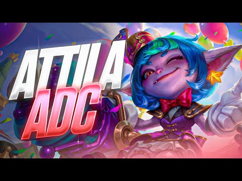 Attila unleashes chaos with Tristana ADC: explosive game!