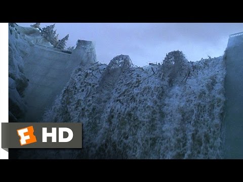 Dante's Peak (7/10) Movie CLIP - The Dam Breaks (1997) HD