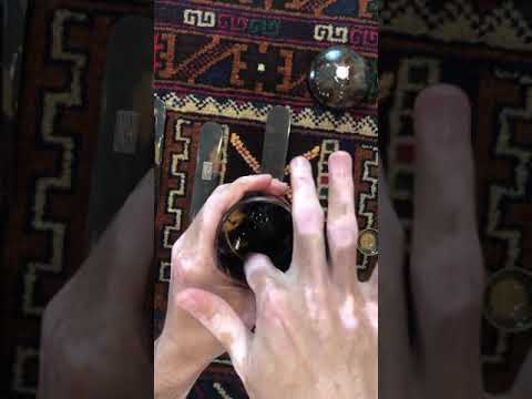 Antique tortoiseshell care & oiling using almond oil