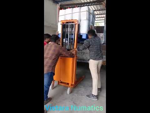 Semi Electric Hydraulic Stacker