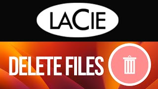 How to Delete Files from LaCie Rugged External Hard Drive on Mac