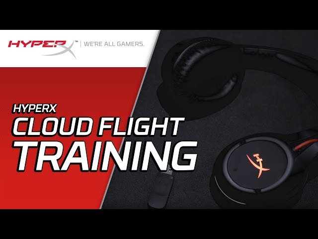 Video teaser for HyperX Cloud Flight training [EN]