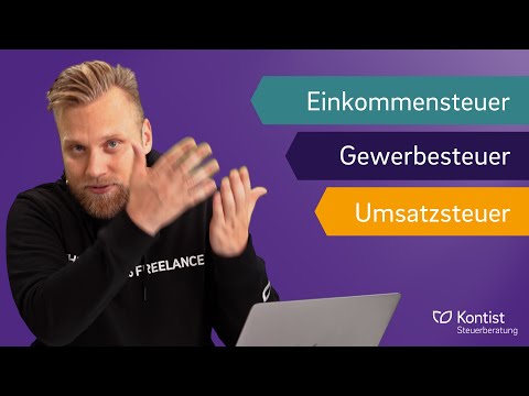 Taxes for the Self-Employed - You Have to Pay These Taxes! | VAT, Trade & Income Tax