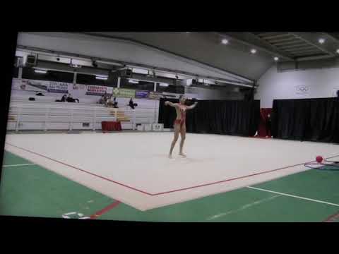 1°prova Regionale Uisp  7/03/21  -  Emma Franchini  Cerchio e Clavette