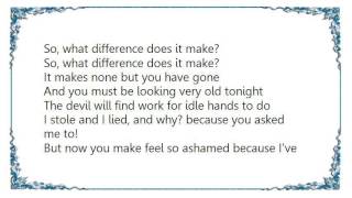 Face to Face - What Difference Does It Make Lyrics