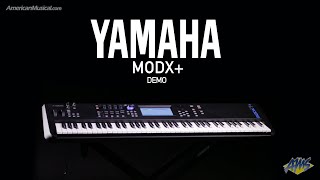 Video thumbnail for The Sounds of the new Yamaha MODX Plus Keyboard - Simultaneous control of up to 128 parameters by American Musical Supply