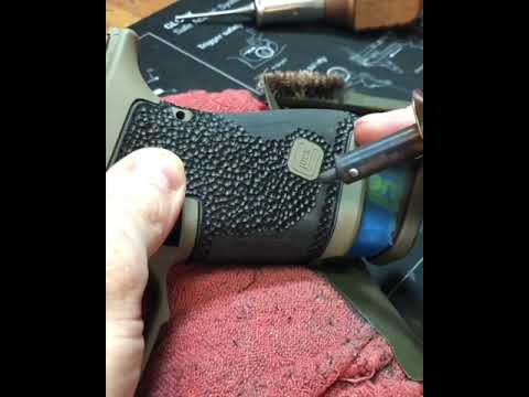 Stippling A Glock Gen5 Frame