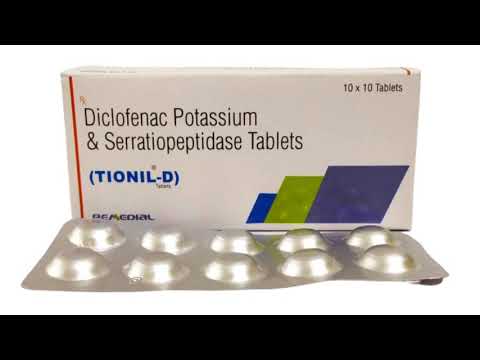 Orthofec-sp diclofenac potassium paracetamol and serratiopep...