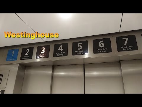 #TBT Westinghouse Traction Earhart Elevators (To be Modernized) @ Tampa Int'l Airport, Tampa FL