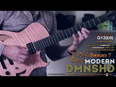 Modern Diminished Phrases and Arpeggio Sequences