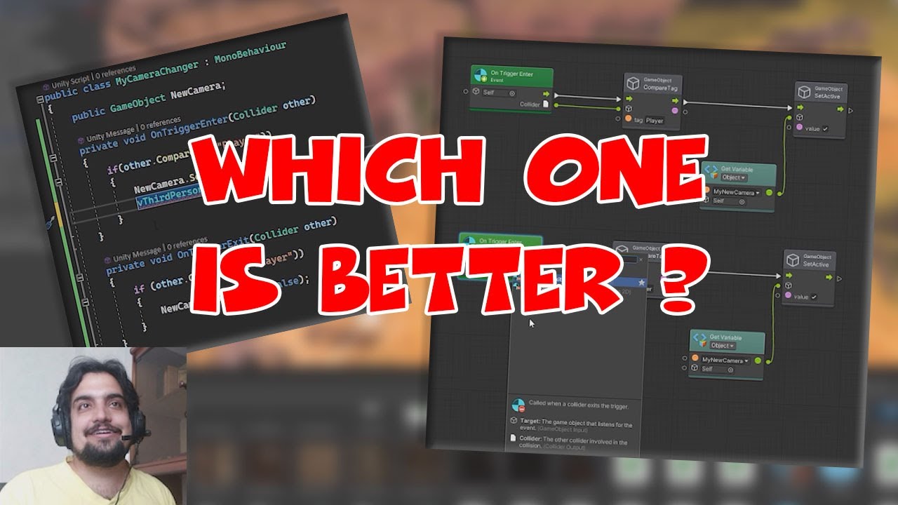 Which one is better ?! Coding or Visual Scripting