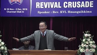 Rev. KVL Hmangaihkima - KRAWS THU Rev. KVL Hmangaihkima - KRAWS THU