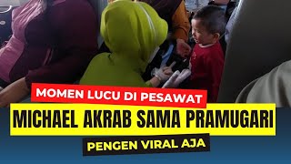 Download lagu 🔴 MOMEN TERLUCU DI PESAWAT‼️ SANGKING TAKUTNYA, MICHAEL MALAH AKRAB SAMA PRAMUGARI mp3