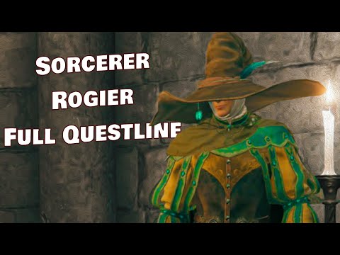 Sorcerer Rogier Full Questline - Rogier's Armor Set - Elden Ring NPC Guide