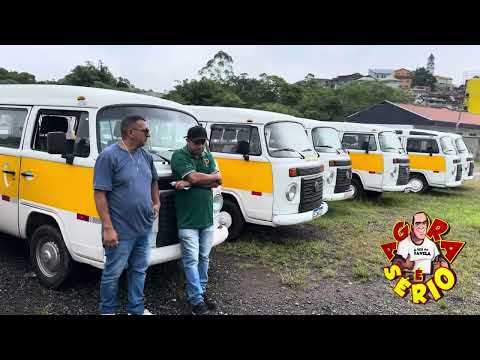 EMPRESA DO TRANSPORTE ESCOLAR APRESENTA SUA FROTA.