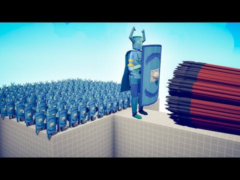 100x ICE SHIELD vs EVERY GOD - TABS | Totally Accurate Battle Simulator 2022