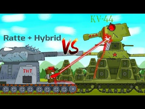 Ratte + Monster Hybird vs kv-44