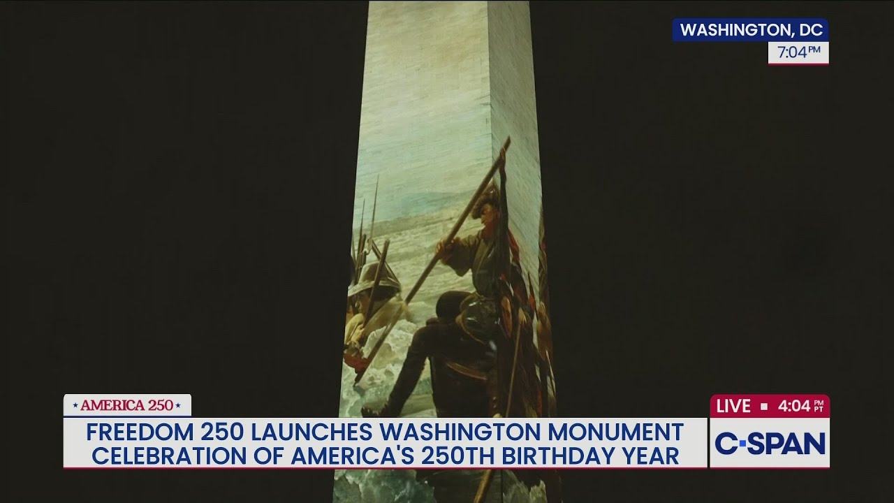 America 250: Washington Monument New Year's Eve Lighting & Projection