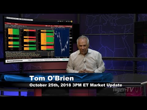 October 25th 3PM ET Market Update with Tom O'Brien on TFNN