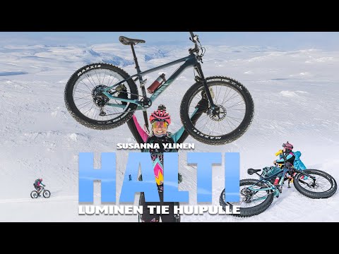 Halti - Luminen Tie Huipulle. Biking to Finland’s Highest Peak in Winter – Is This Even Possible?