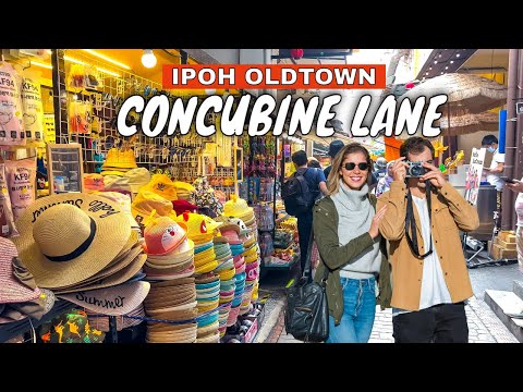 Descubra o charme e a beleza de Oldtown Ipoh Malásia | Memory of Concubine Lane 🇲🇾