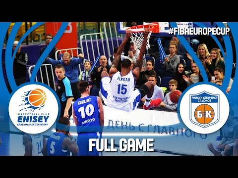BC Enisey (RUS) v Rilski Sportist (BUL) - Full Game - FIBA Europe Cup 2016/17