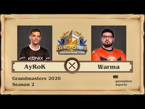 [RU] AyRoK vs Warma | 2020 Hearthstone Grandmasters Season 2 (3 октября 2020)