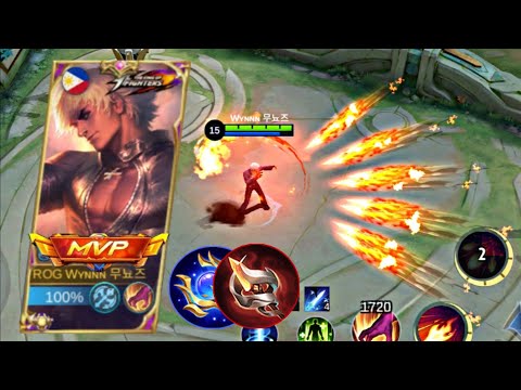 TRYING GUSION BEST BUILD 2023 = (auto one shot enemy🔥) - MOBILE LEGENDS