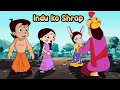 Chhota Bheem Indu Ko Shrap Princess Turns Into A Donkey Funny Cartoons For Kids