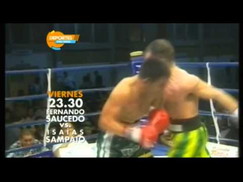 Fernando SAUCEDO vs Isaias SANTOS SAMPAIO - WBC - Promo TV PUBLICA - 21 Jun 2013