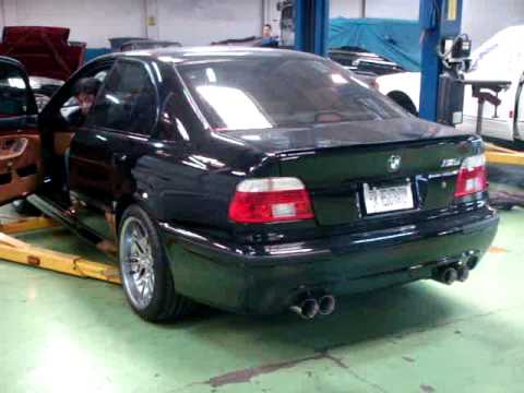 BMW E39 M5 Magnaflow 14816 with MF Resonators and X-pipe
