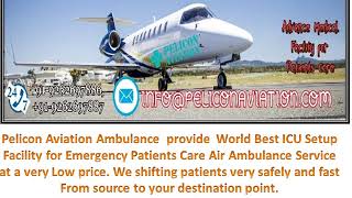 Get Advance Medical Facility Air Ambulance Service from Varanasi to Kolkata