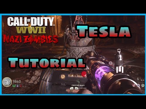 TESLA WUNDERWAFFE EASTER EGG [WW2 ZOMBIES] TUTORIAL [German/Deutsch] Call of Duty World War 2 [PS4]