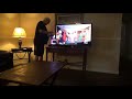 ANGRY GRANDPA SMASHES HDTV