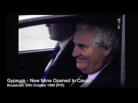 Gypsum - New Mine Opened 1989