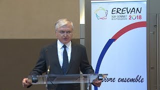 Министерская конференция Франкофонии единогласно утвердила предложения Армении по проведению саммита в Ереване