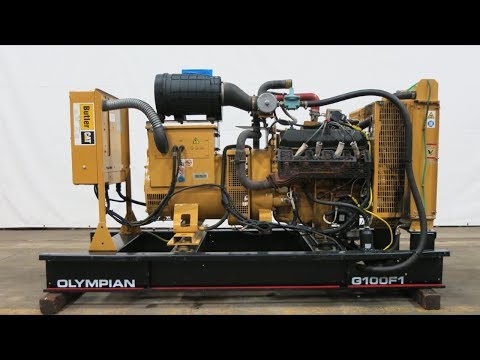 Caterpillar / Olympian G100F 100 kW Natural Gas Generator - CSDG # 2090