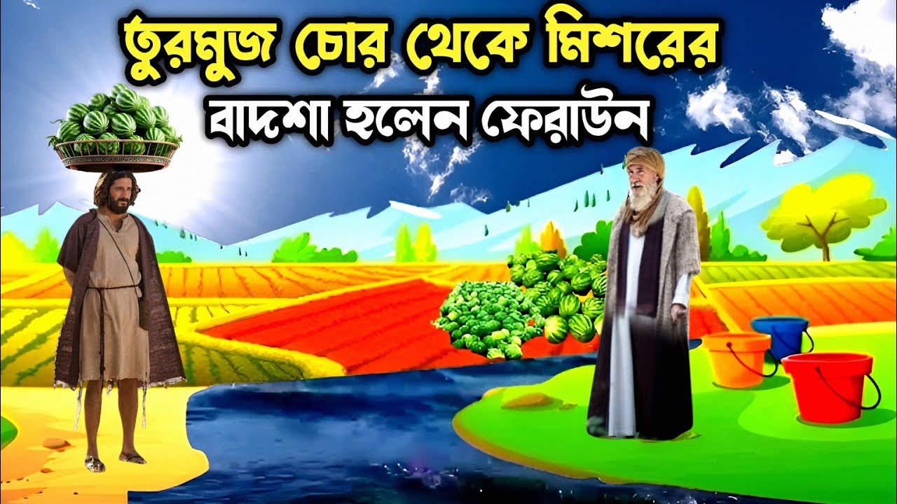 ফেরাউন যেভাবে তরমুজ বিক্রেতা থেকে মিশরের বাদশা হলেন | Islamic Kahini Bangla | ইসলামিক কাহিনী |