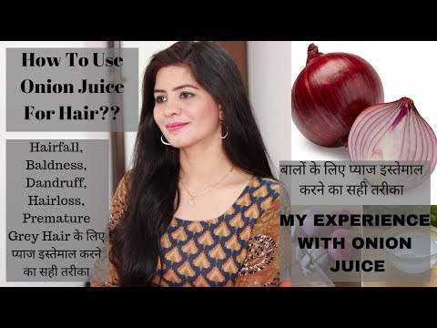 Right Way To Use Onion Juice For Hair Regrowth Dandruff Hair Fall