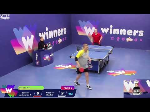 WINners CUP table 2  29.11 Zaitsev Aleksandr A - Arzanov Dmitrii 14:00