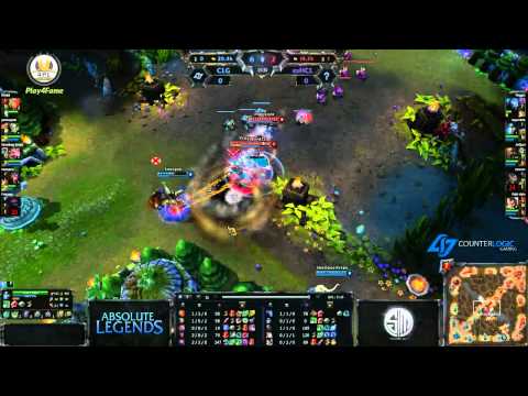 League of Legends: CLG.EU vs. exHCL, 4PL Play4Fame Monthly Semi-finals April 2012