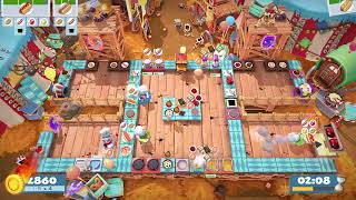 Overcooked2 COC3-4 6036 54orders 4Players (Blue)