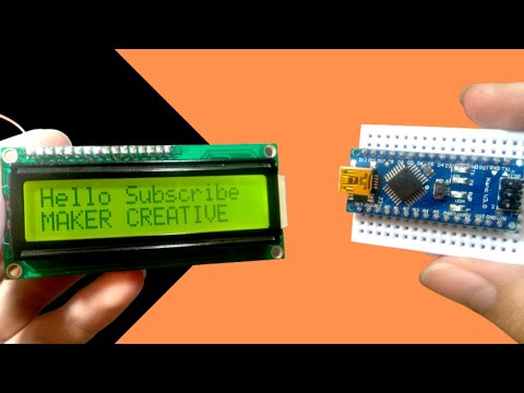 How to use LCD LCD1602 with I2C module for Arduino