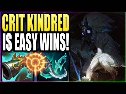 Crit Kindred is easy Wins Vs Lillia In the Jungle! (Phantom dancer Is Sleeper OP On Kindred!)