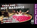 Heiße Massage In THAILAND Privates Onsen Bad 10 Hände Massage Ganzkörper Spa Livelovetha